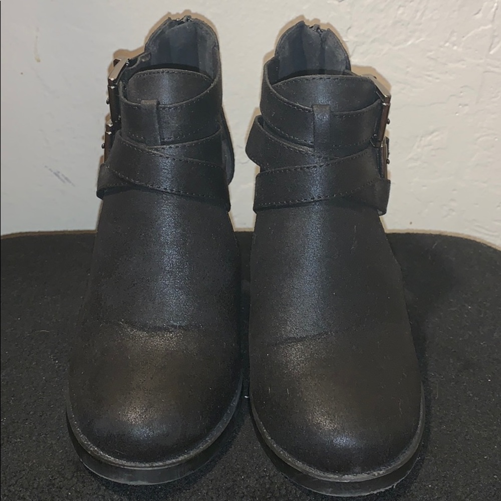 Black Anke Booties with Buckled